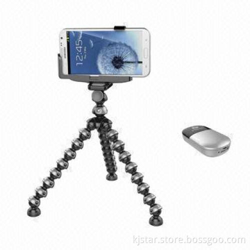 KJstar Magnetic Flexible Mobile Phone Tripod with Bluetooth Shutter Remote